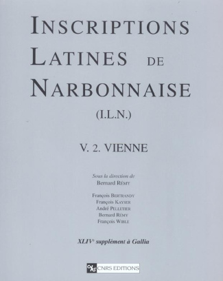 Inscriptions latines de Narbonnaise (ILN). Volume 2, Vienne