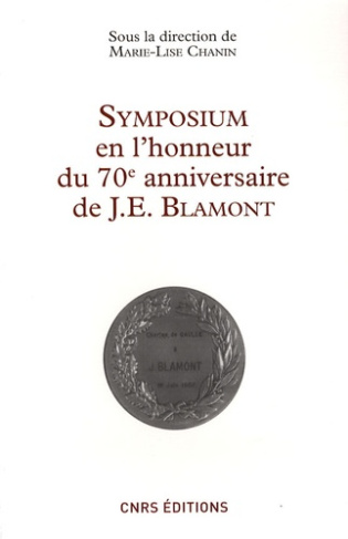 Symposium en l'honneur du 70e anniversaire de J.E. Blamont