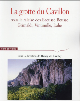La grotte du Cavillon. Sous la falaise des Baousse Rousse, Grimaldi, Vintimille, Italie