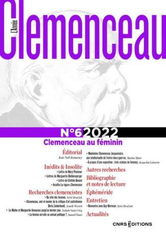 L'année Clemenceau N° 6, 2022 : Clemenceau au féminin