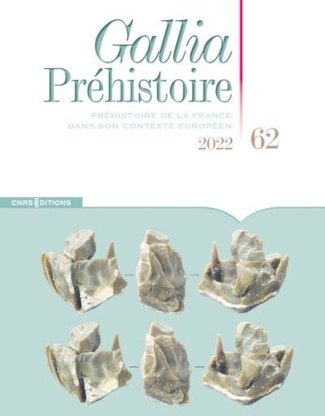 Gallia Préhistoire N° 62
