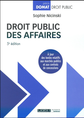 Droit public des affaires - 5ème édition