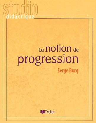 La notion de progression