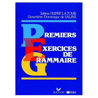 Premiers exercices de grammaire