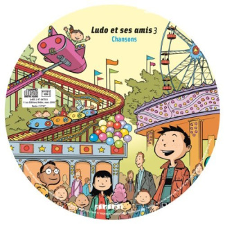 LUDO ET SES AMIS NIV.3 - CD COMPTINES - AUDIO