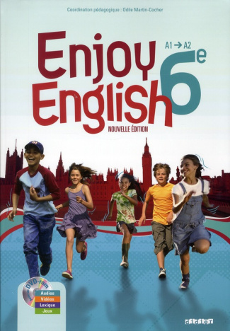 Enjoy English 6e. A1-A2, avec 1 DVD