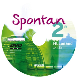 Allemand 2e A2-B1 Spontan. DVD-Rom MP4 élève de remplacement, Edition 2011, 1 CD-ROM