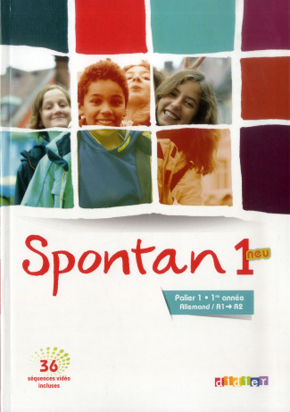 Allemand 1re année. Manuel de l'élève, avec 1 DVD