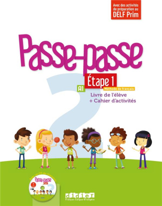 Passe-passe 2 Etape 1 A1. Livre de l'élève   Cahier d'activités, avec 1 CD audio