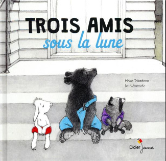 Trois amis sous la Lune