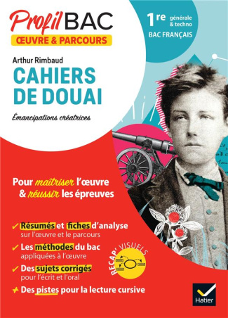 Arthur Rimbaud, Cahiers de Douai. Emancipation créatrices. Bac français 1re générale et technologiqu