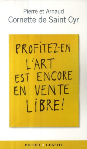 Profitez-en l'art est encore en vente libre !