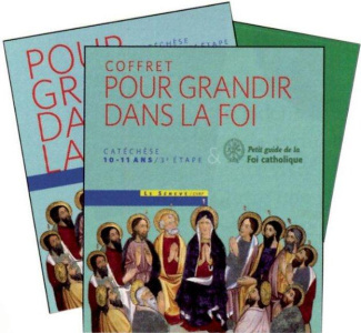 Pour grandir dans la Foi CM2. Coffret en 2 volumes