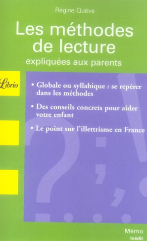 Les méthodes de lecture expliquées aux parents