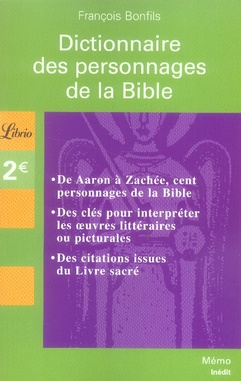 Dictionnaire des personnages de la Bible