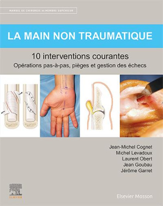 La main non traumatique. 10 interventions courantes