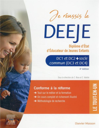Je réussis le DEEJE. Diplôme d'Etat d'éducateur de jeunes enfants. Socle commun   option