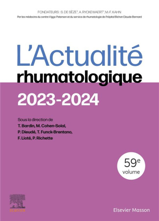 L'Actualité rhumatologique. Edition 2023-2024