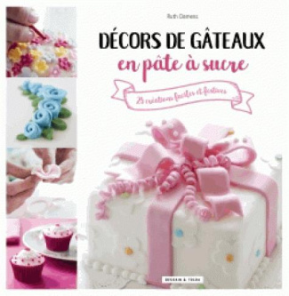 Décors de gâteaux en pâte à sucre