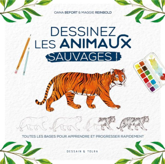Dessinez les animaux sauvages !