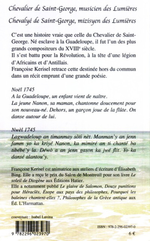 Chevalier de Saint-George, musicien des Lumières. Chevalyé de Saint-George, mizisyen des Lumières, é