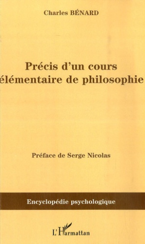 Précis d'un cours élémentaire de philosophie