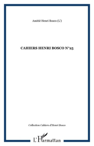 Cahiers Henri Bosco N° 25