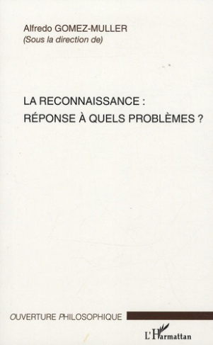 RECONNAISSANCE REPONSE A QUELS PROBLEMES