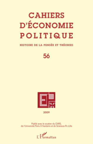Cahiers d'économie politique N° 56, 2009