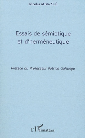 Essais de sémiotique et d'herméneutique
