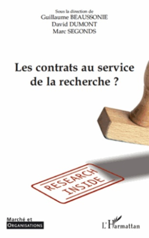 Marché et Organisations N° 13 : Les contrats au service de la recherche ?