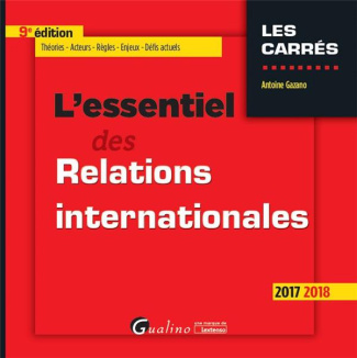 L'essentiel des relations internationales 2017-2018