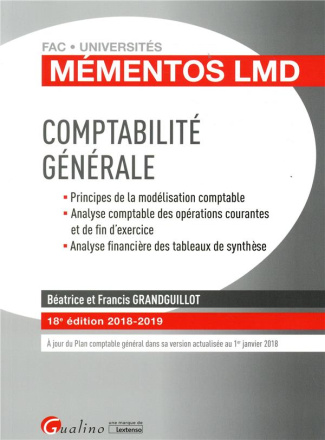 Comptabilité générale / 2018-2019