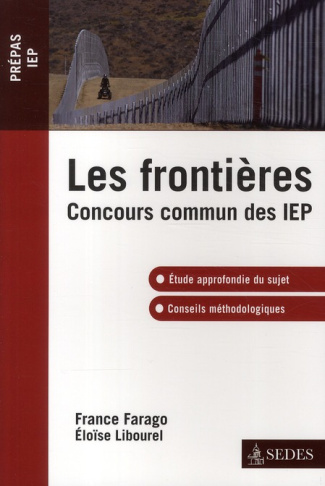 Les frontières. Concours commun des IEP