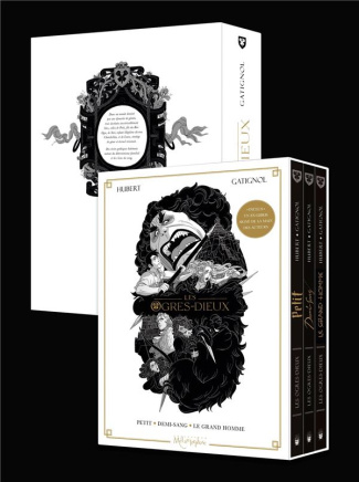 Les Ogres Dieux : Coffret en 3 volumes : Tome 1, Petit %3B Tome 2, Demi-sang %3B Tome 3, Le grand Homme