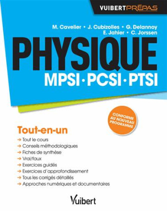 Physique. MPSI, PCSI, PTSI