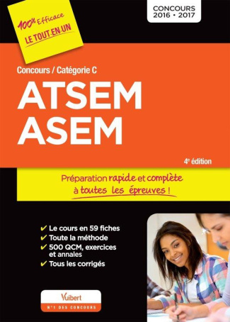 Concours ATSEM ASEM. Catégorie C, 4e édition