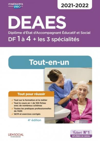 DEAES DF 1 à 4. Tout-en-un, Edition 2021-2022