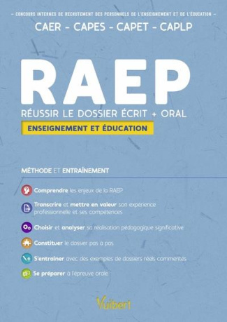 RAEP Enseignement et éducation. Réussir le dossier écrit   oral