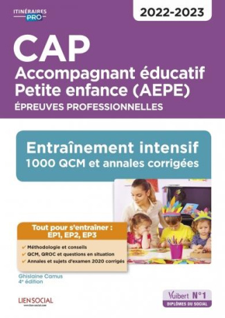 CAP Accompagnant éducatif Petite enfance (AEPE). Epreuves professionnelles. Entraînement intensif, 1