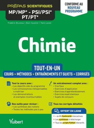Chimie MP/MP* - PSI/PSI* - PT/PT*. Exercices et sujets corrigés