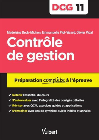 DCG 11, contrôle de gestion