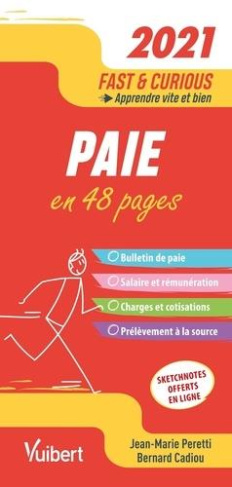 Paie en 48 pages. Edition 2021