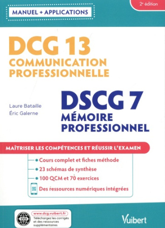 Communication professionnelle DCG 13 - Mémoire professionnel DSCG 7. Maîtriser les compétences et r