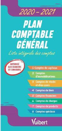 Plan comptable général. Liste intégrale des comptes, Edition 2020-2021