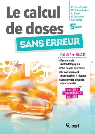 Le calcul de doses sans erreur. 5e édition