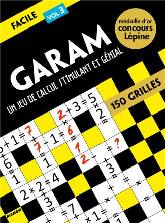 Garam niveau facile. Tome 3