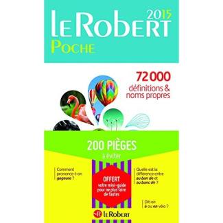 Le Robert de poche 2015. Offert : votre mini-guide pour ne plus faire de fautes