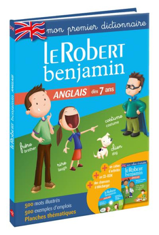 Le Robert benjamin Anglais. Edition bilingue français-anglais. Avec 1 CD-ROM