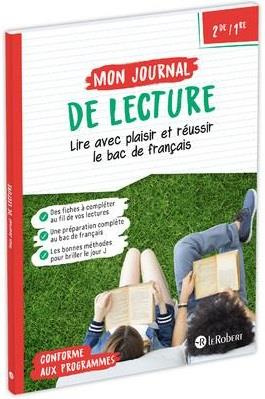 Mon journal de lecture 2de/1re. Edition 2021
